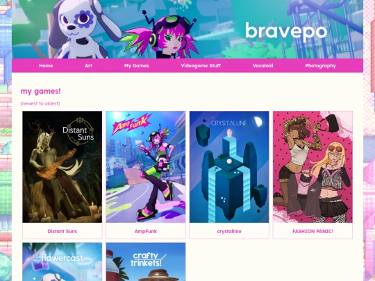 games screenshot