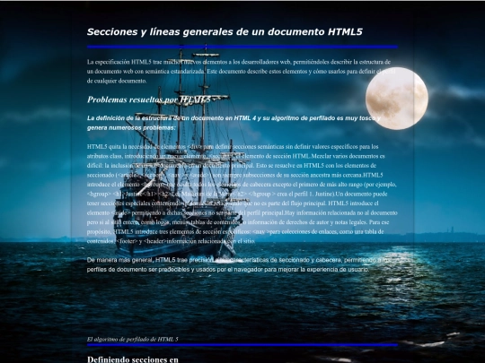 PAGINA THML/Pagina HTML screenshot