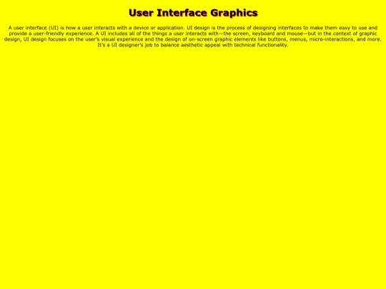 interface screenshot