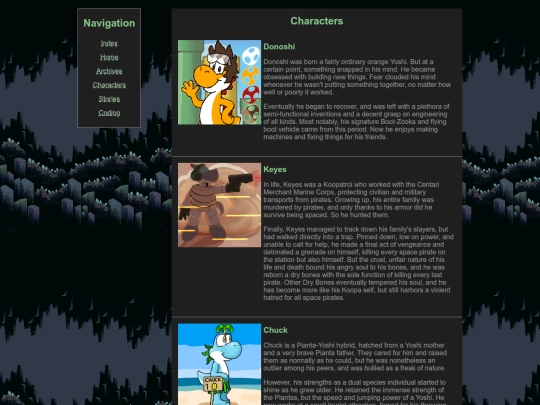 characters screenshot