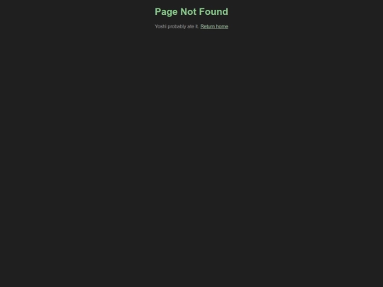 not_found screenshot