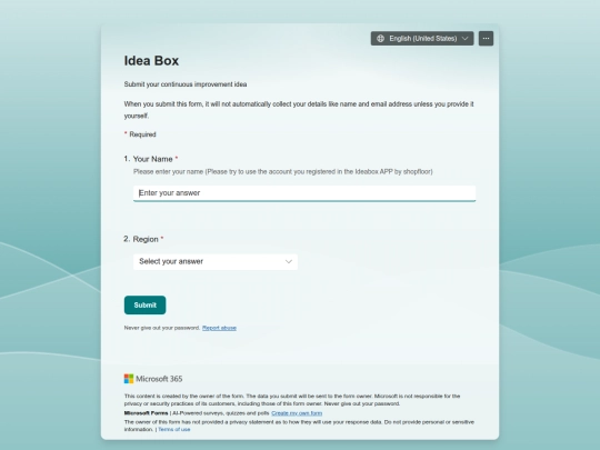 Ideas de mejora /Index screenshot
