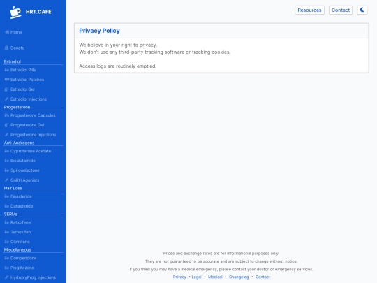 privacy screenshot