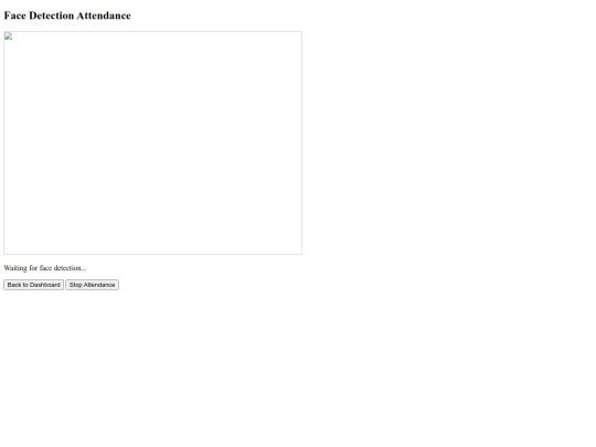 attendance_face screenshot