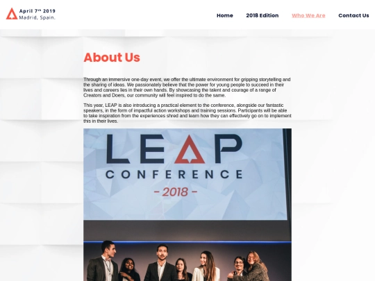 aboutleap screenshot