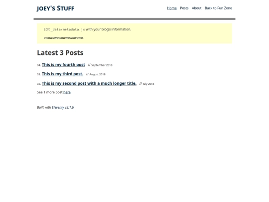 blog screenshot