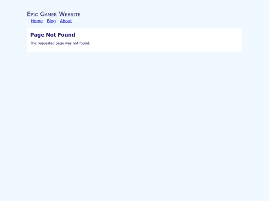 not_found screenshot