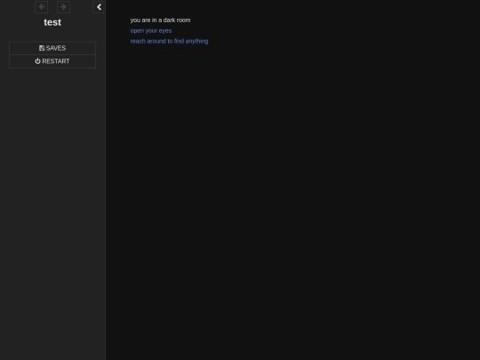 test screenshot