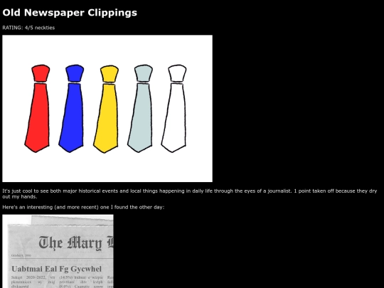 newspaper-clippings screenshot