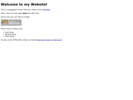 BramptonScrapCarRemoval screenshot