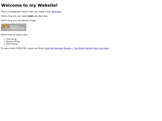 JunkCarRemovalToronto screenshot