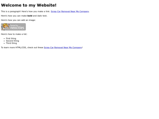 ScrapCarRemovalNear screenshot