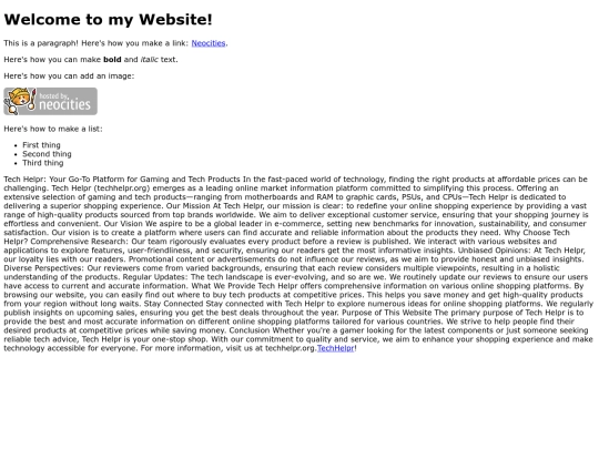 TechHelper screenshot