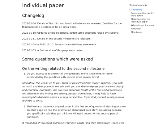 applied-metrics-individual-paper screenshot