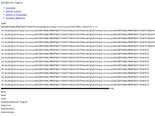 fonts/opendyslexic-regular-demo screenshot