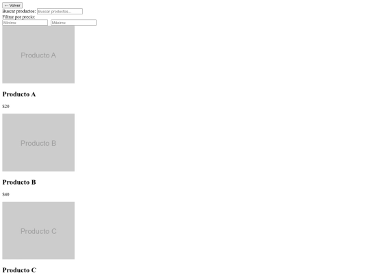 Inicio/catalogo screenshot