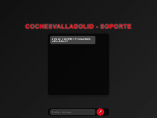 Inicio/soporte screenshot
