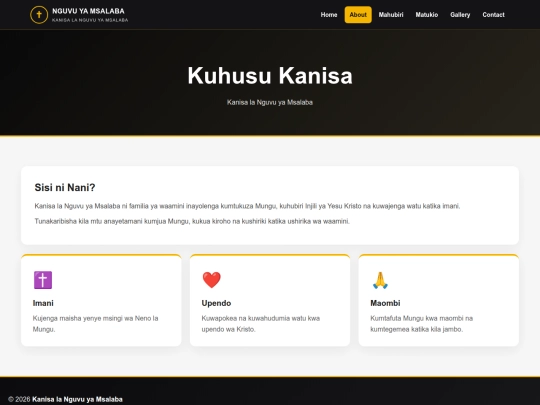 Kanisa la Nguvu ya Msalaba /about screenshot