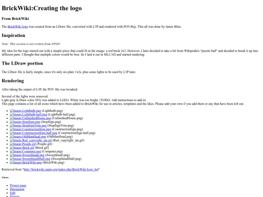 WikiArchives/BrickWiki_Creating the logo screenshot