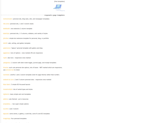 layouts screenshot