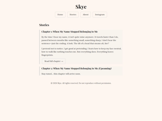 stories screenshot