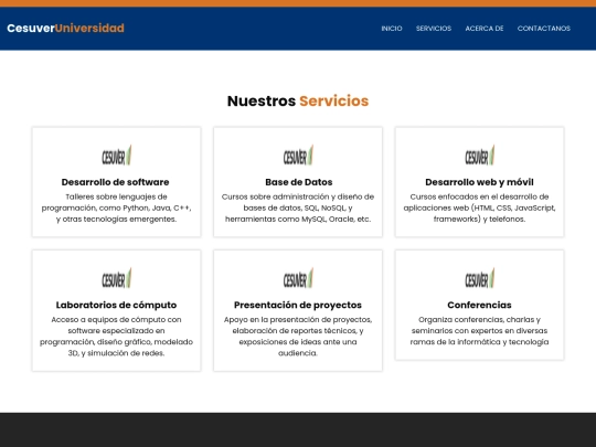 Cesuver/Fotos/service screenshot