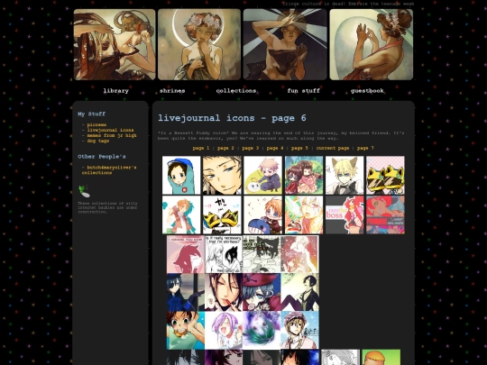 collections/livejournalicons6 screenshot