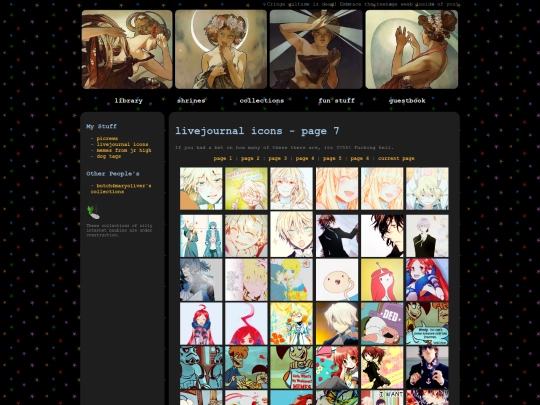 collections/livejournalicons7 screenshot