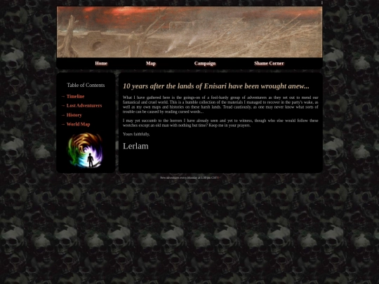 dnd/campaign screenshot