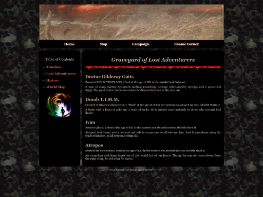 dnd/campaign/graveyard screenshot
