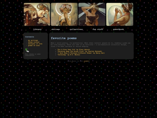 library/notmypoetry screenshot