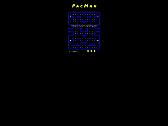 pacman screenshot