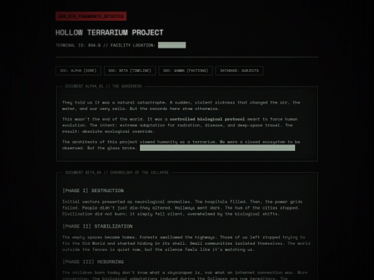 HOLLOW TERRARIUM screenshot