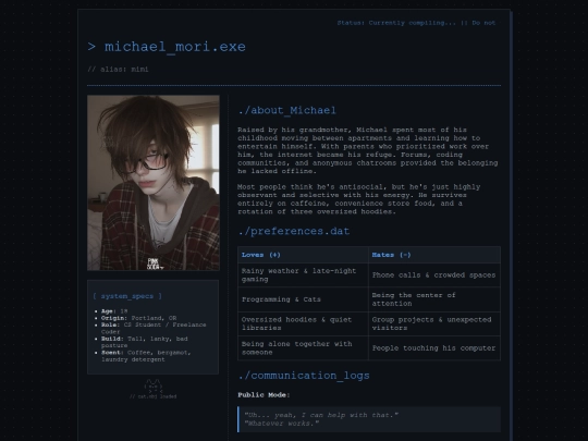 Michael screenshot