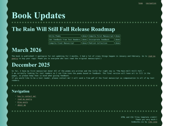 Book Updates screenshot