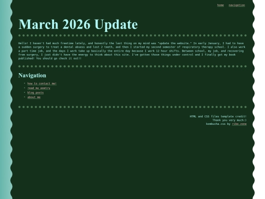 March Update screenshot