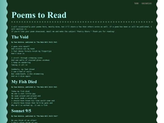 Poems to Read screenshot