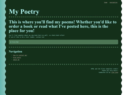 poetry screenshot