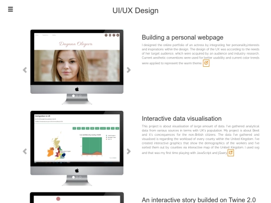 webdesign screenshot