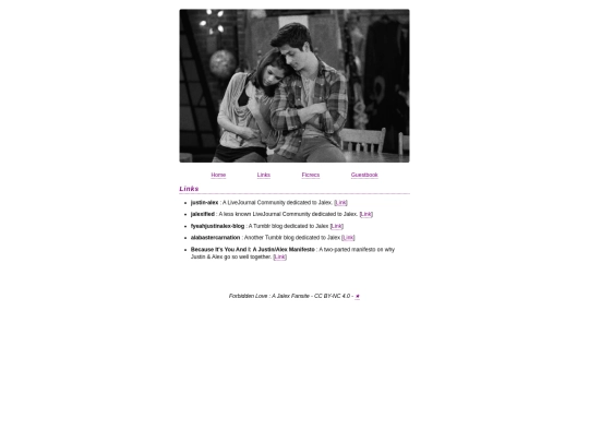 links screenshot