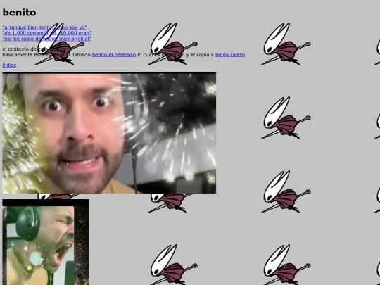 plantacarronivora/benito screenshot