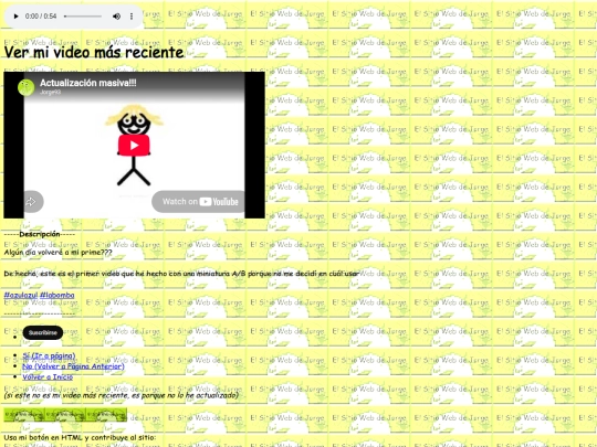 vinculos/videoreciente screenshot