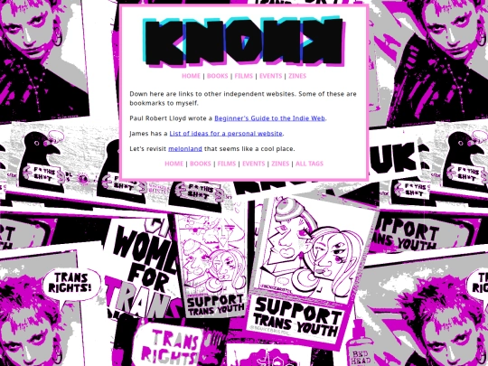 posts/indie-web-links screenshot