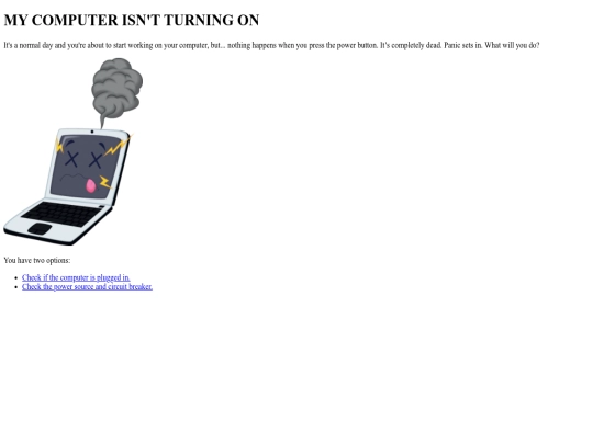 Story screenshot