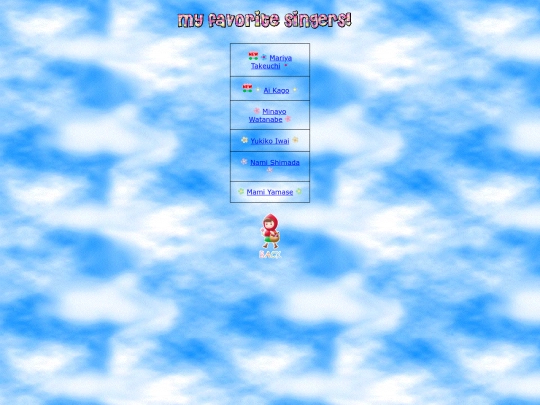 list screenshot