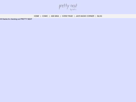 blog screenshot
