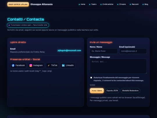 contact screenshot