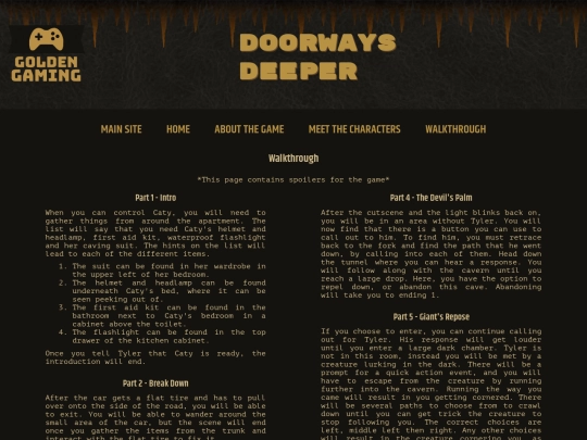 walkthrough screenshot