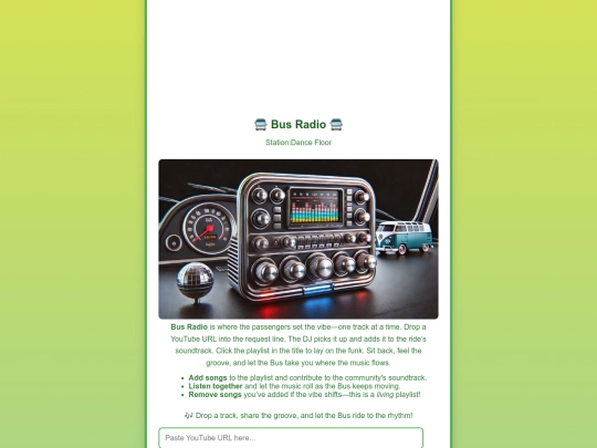 busradio screenshot