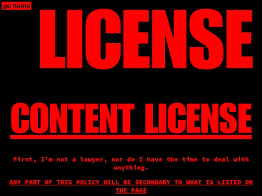 license screenshot